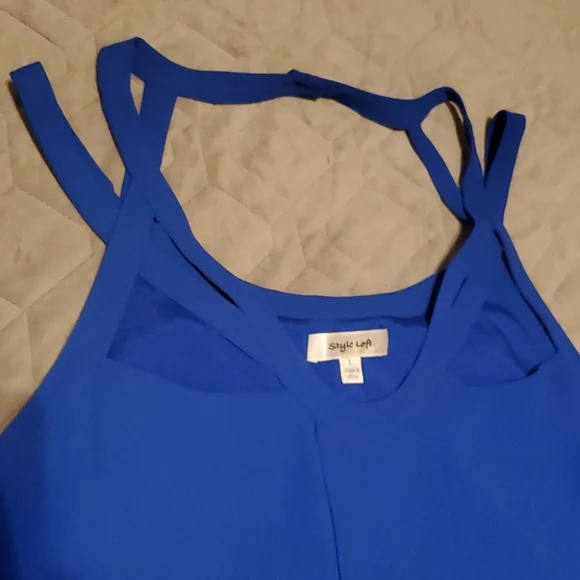 EUC Deep Royal Blue Dress - Picture 2 of 13